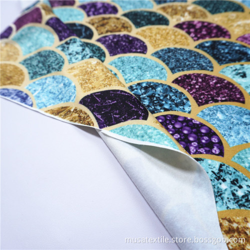 DTY Double Drush DBP Custom Digital Print Fabric
